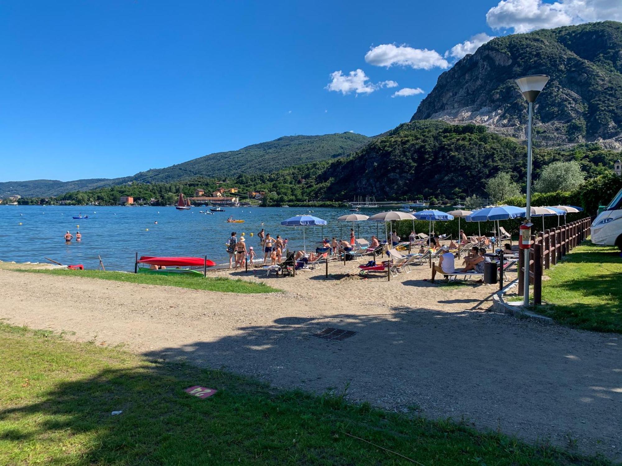 Camping Residence & Lodge Orchidea Baveno Exterior foto